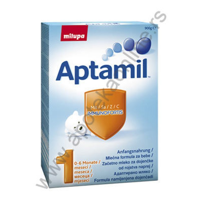 MILUPA MLEKO APTAMIL 1 900g - Online Apoteka MILUPA MLEKO APTAMIL 1 900g